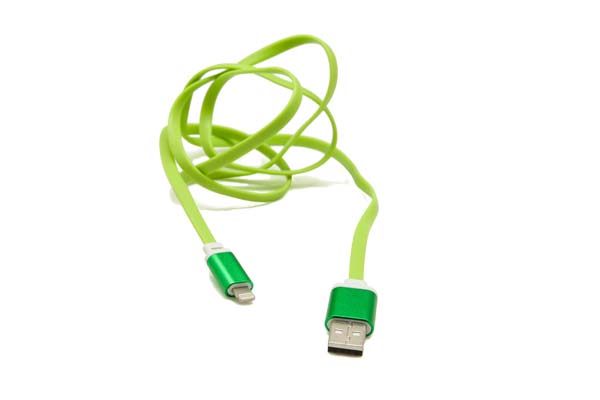 Usb data cable astro za iphone 5/6 (zeleni)
