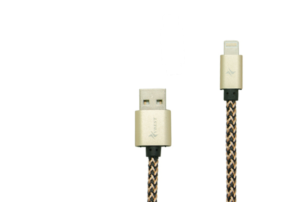 Usb data cable vbest quick charge iphone 5 usb (2a) gold