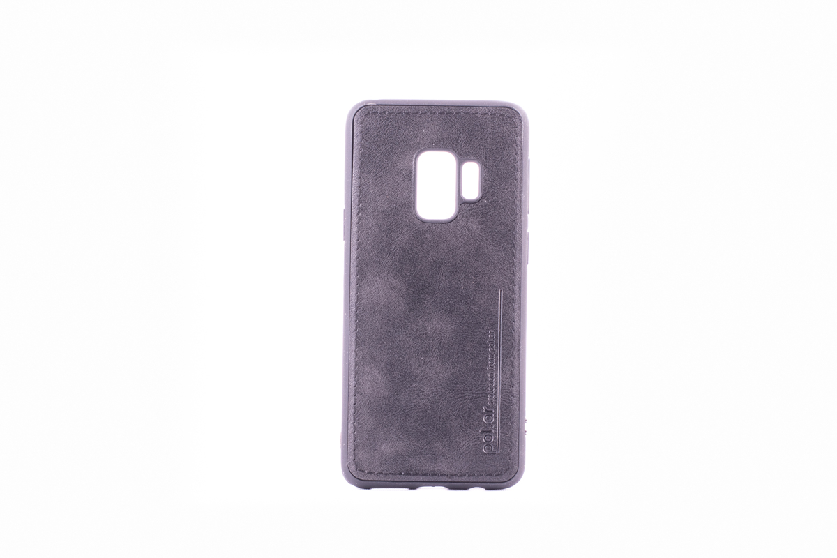 Tpu leather for sm-g960f (galaxy s9) crna