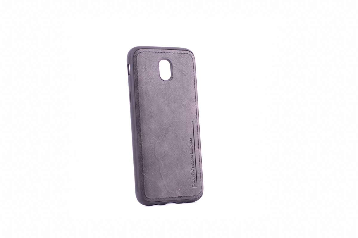 Tpu leather for sm-j530f (galaxy j5 2017) crna