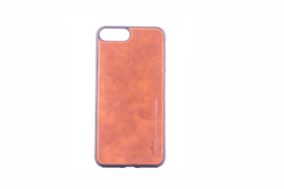 Tpu leather za iphone 7/8 4.7" (braon)