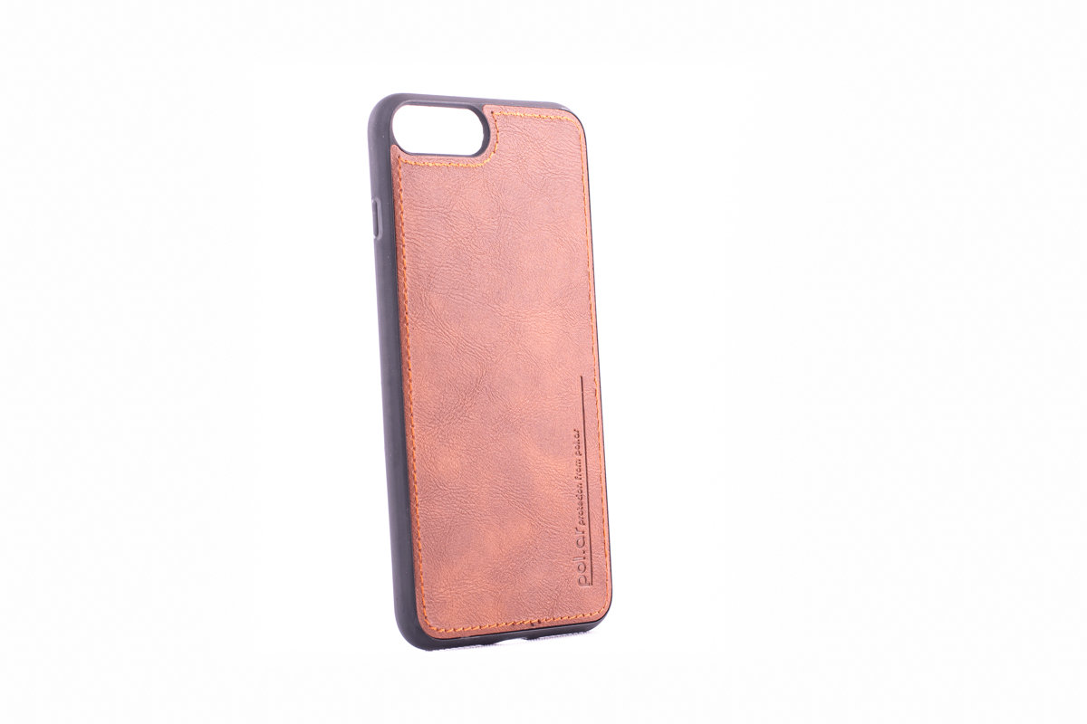 Tpu leather za iphone 7/8 4.7" (braon)