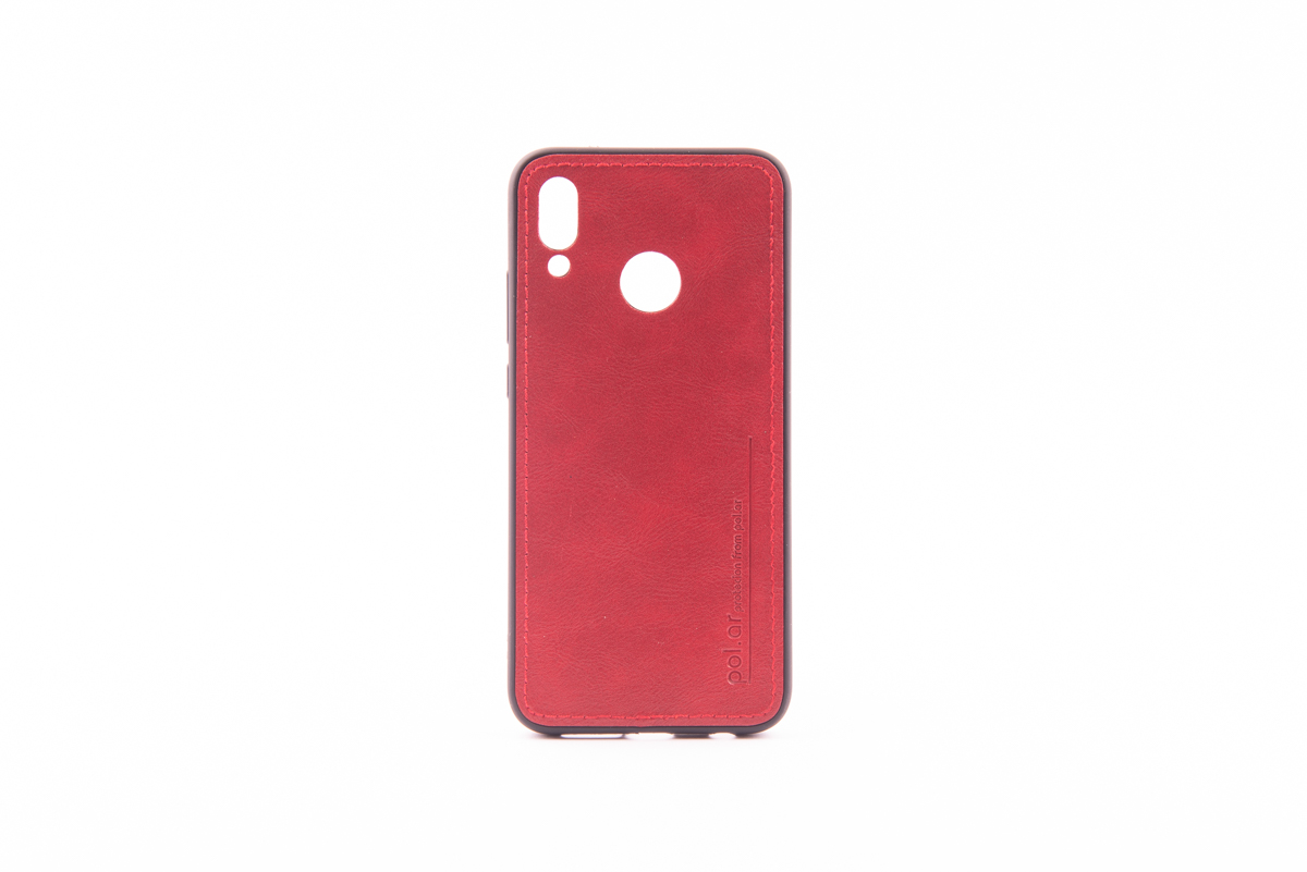 Tpu leather p20 lite (crvena)