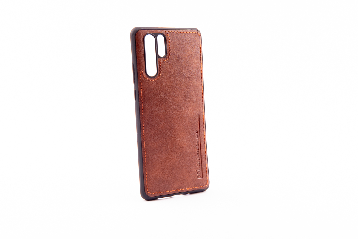 Tpu leather p30 pro (braon)