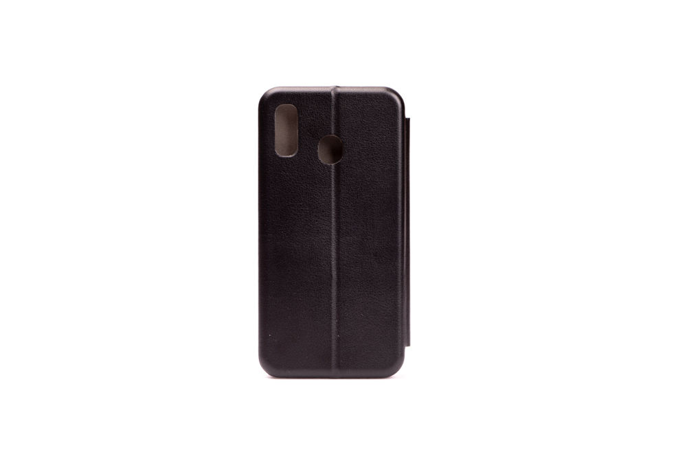 Flip leather for sm-a205f/a305 (galaxy a20/a30) crna