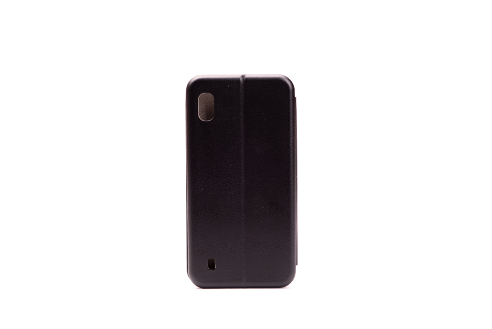 Flip leather for sm-a105f (galaxy a10) crna