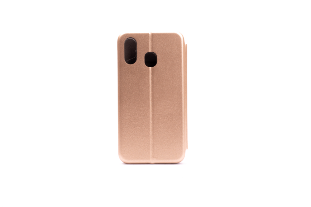 Flip leather for sm-a405f (galaxy a40) zlatna