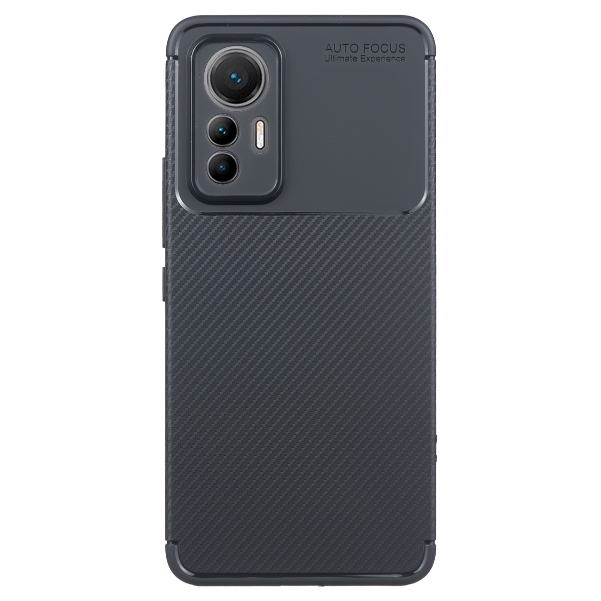 Tpu carbon new for xiaomi 12 lite (black)