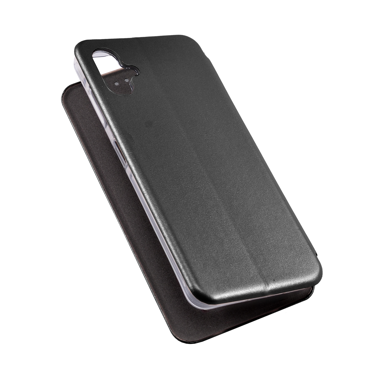 Flip leather for sm-a065f (galaxy a06) crna