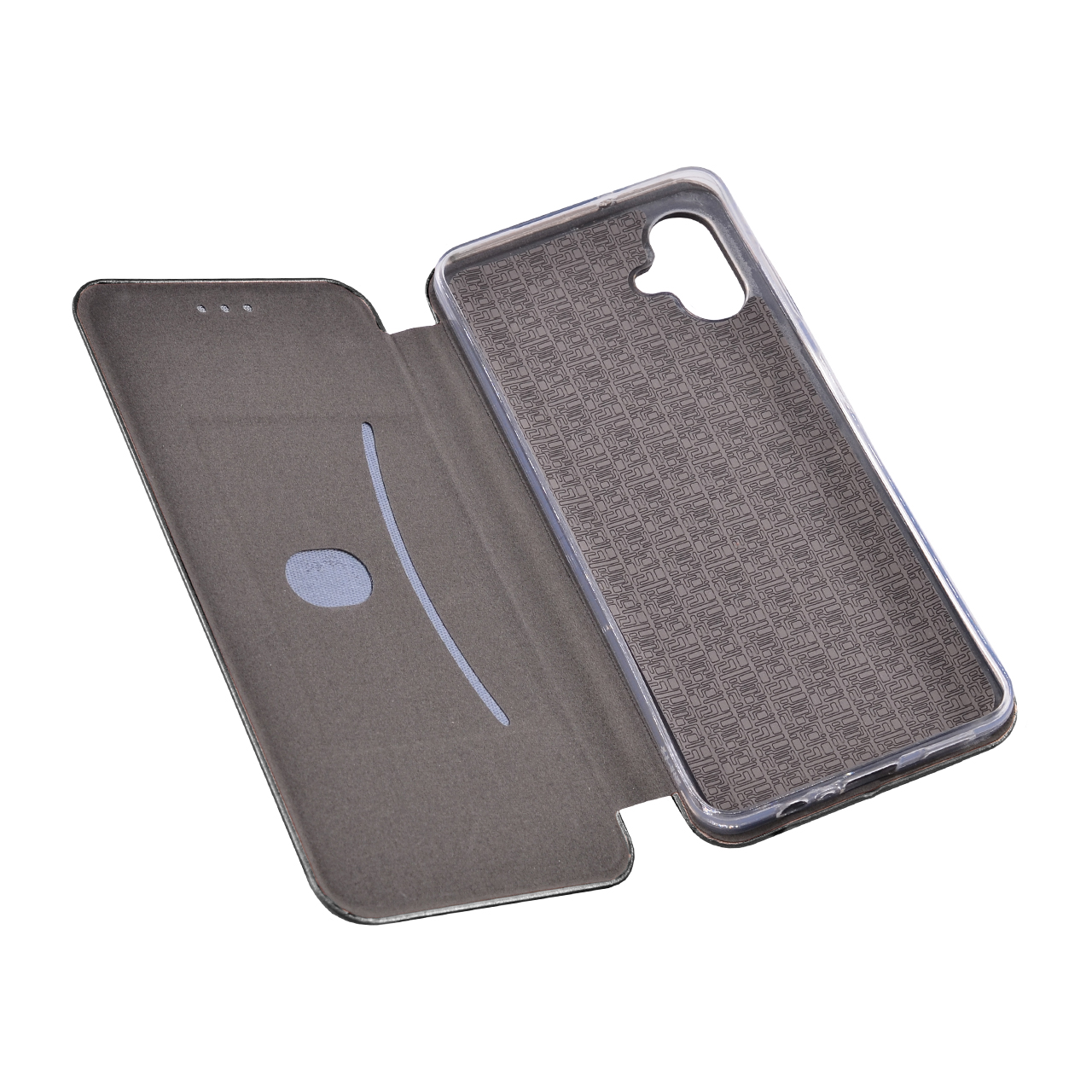 Flip leather for sm-a065f (galaxy a06) crna