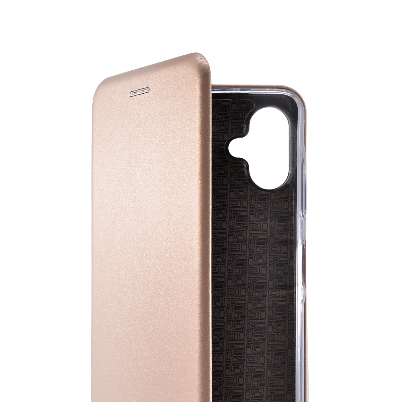 Flip leather for sm-a065f (galaxy a06) zlatna