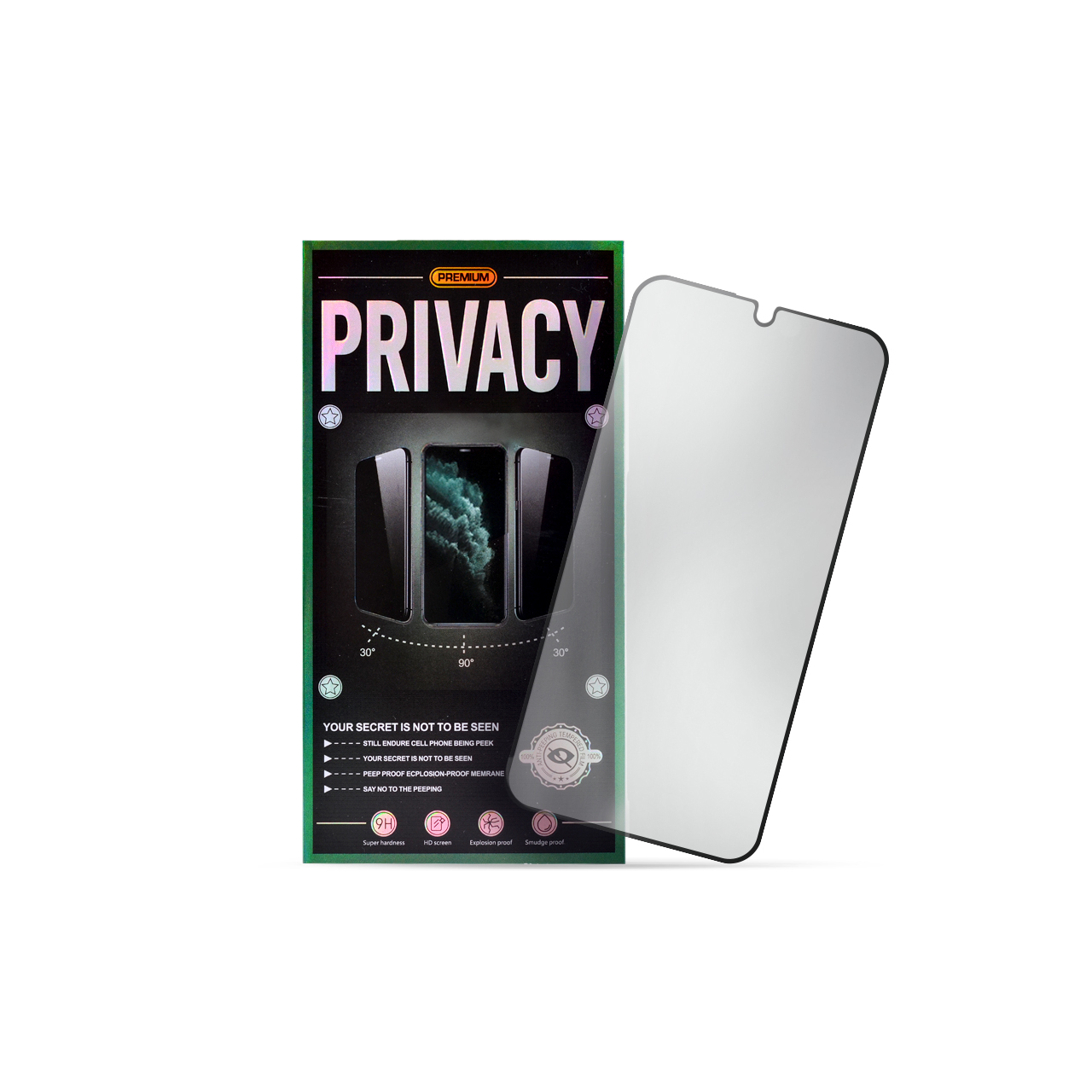 Nalepnica display-a glass privacy 5d full glue for sm-a266b (galaxy a26 5g)