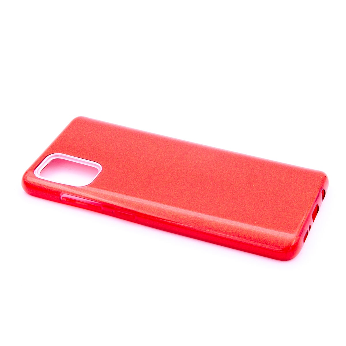 Tpu sparkly shine for sm-a515f (galaxy a51) red