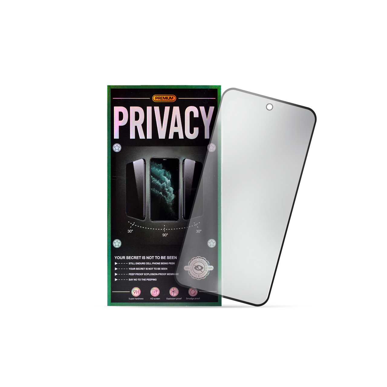 Nalepnica display-a glass privacy 5d full glue for sm-a566b (galaxy a56 5g)