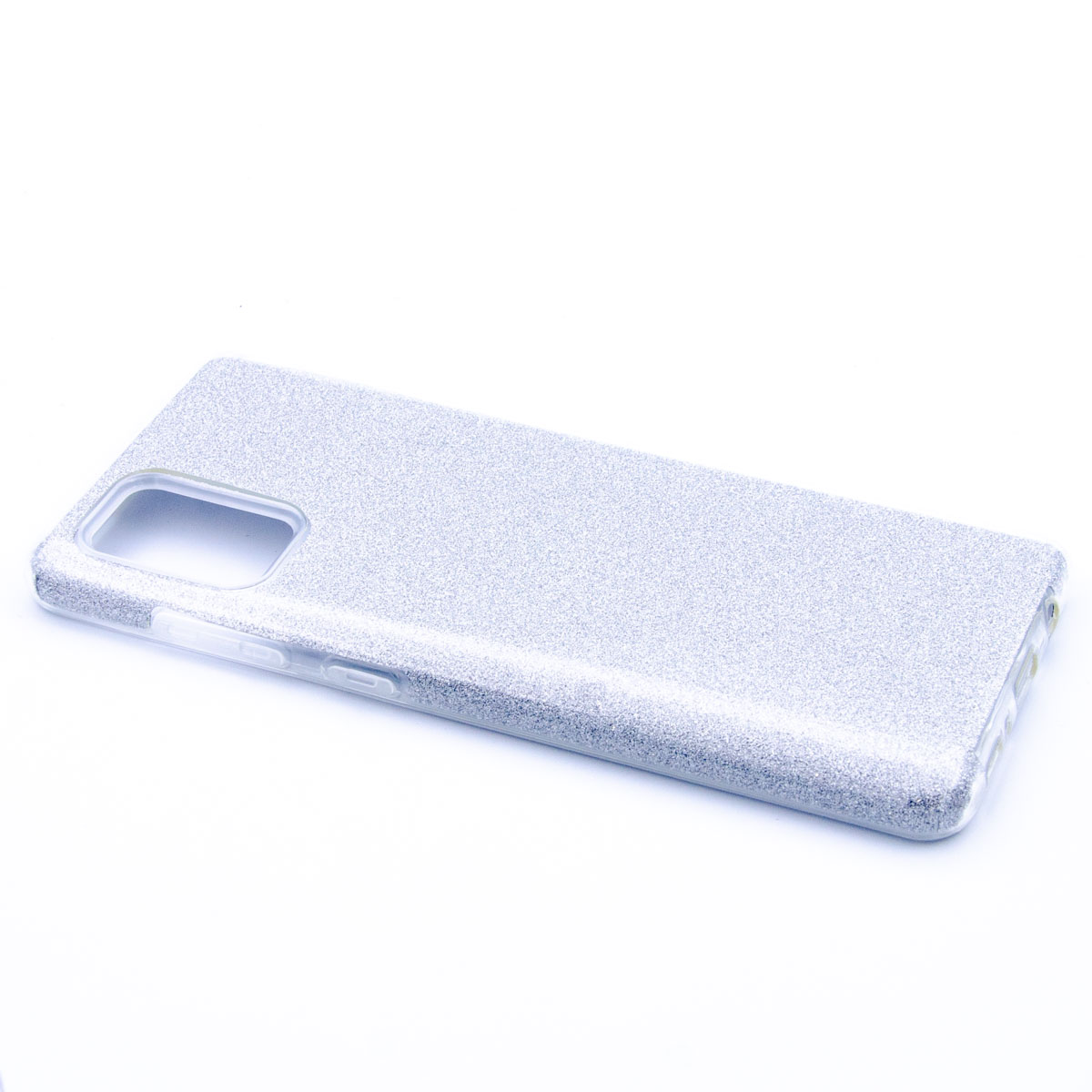 Tpu sparkly shine for sm-a715f (galaxy a71) silver