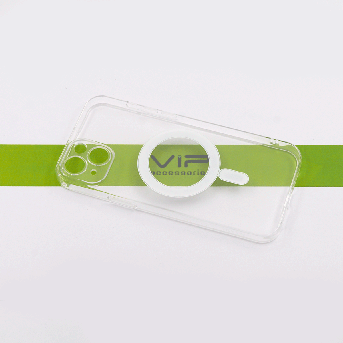 Tpu clear magsafe for iphone 15 plus (6.7")
