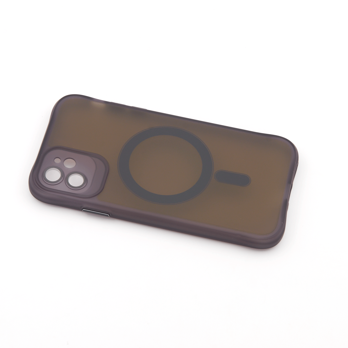 Tpu trans-color magsafe for iphone 11 (6.1") crna