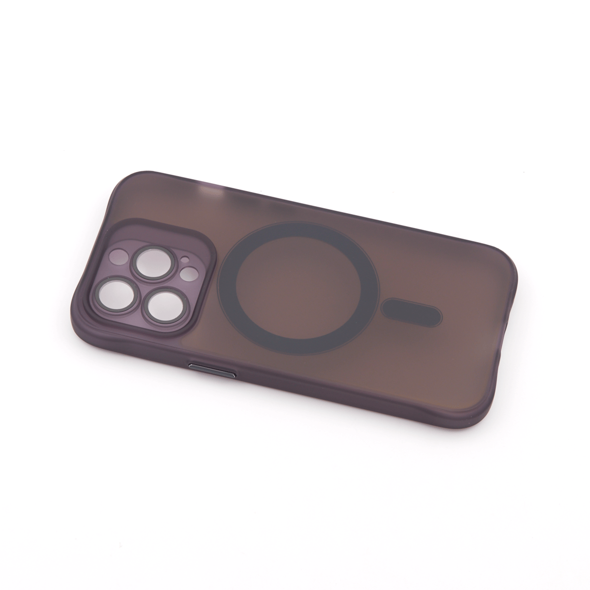 Tpu trans-color magsafe for iphone 13 pro (6.1") crna
