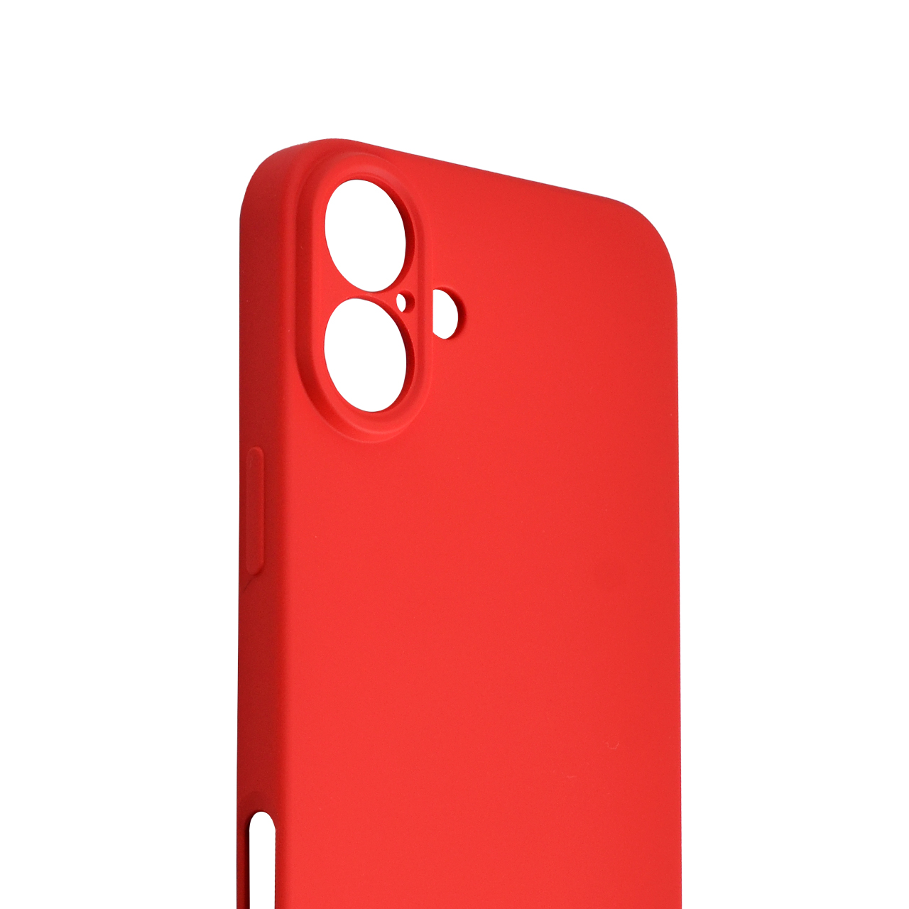 Tpu matte  for iphone 16 plus (6.7") crvena