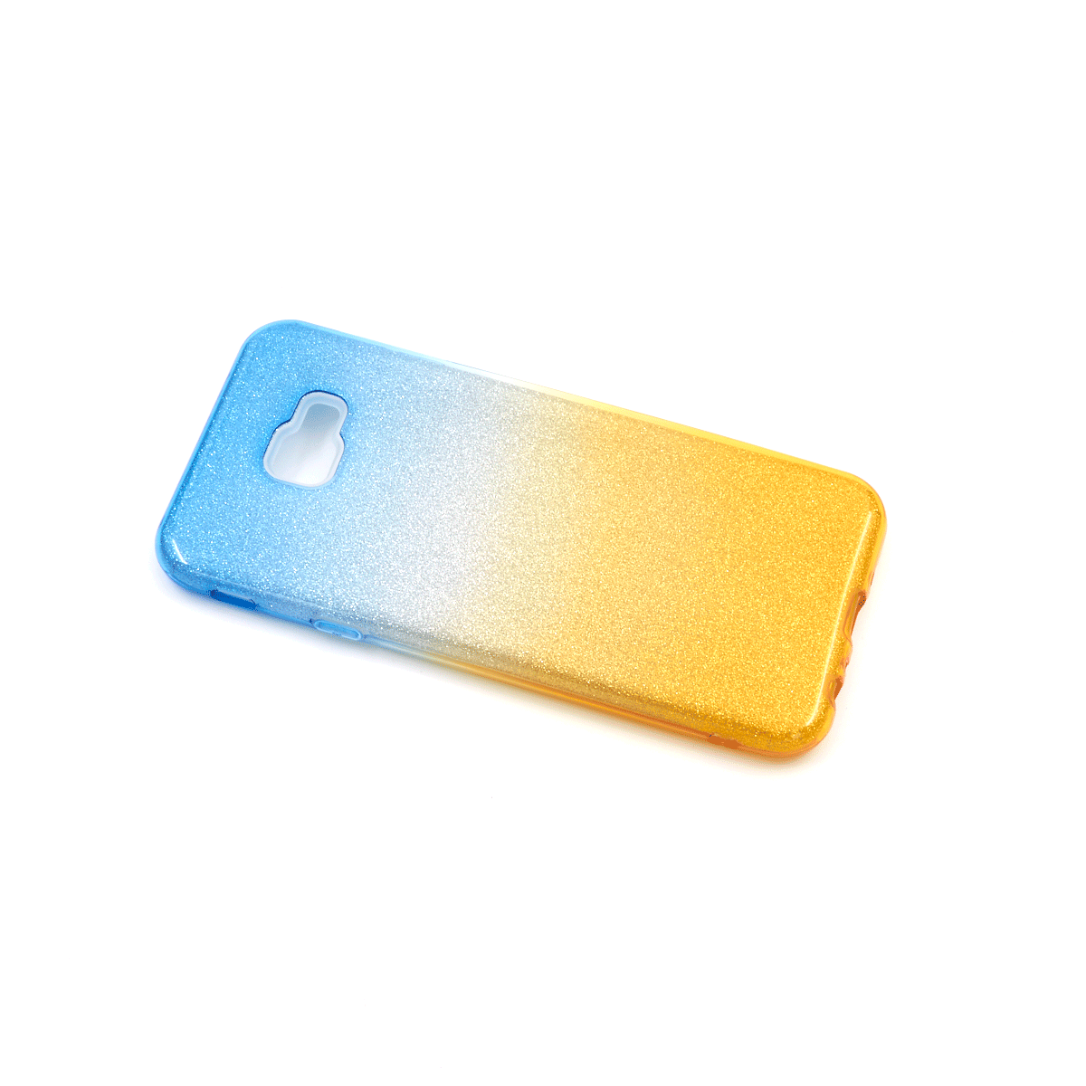 Tpu double shine for sm-j415f (galaxy j4 plus 2018) blue/yellow