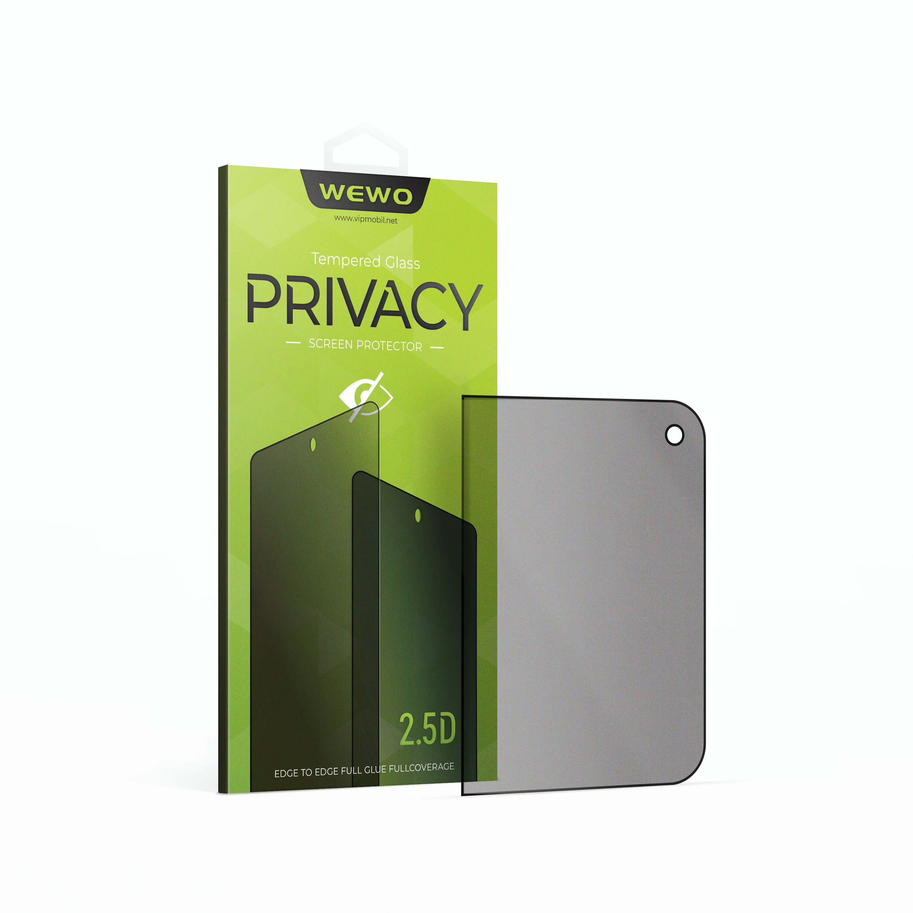 Nalepnica Display-a Glass PRIVACY 2.5D FULL GLUE za iPhone DUO