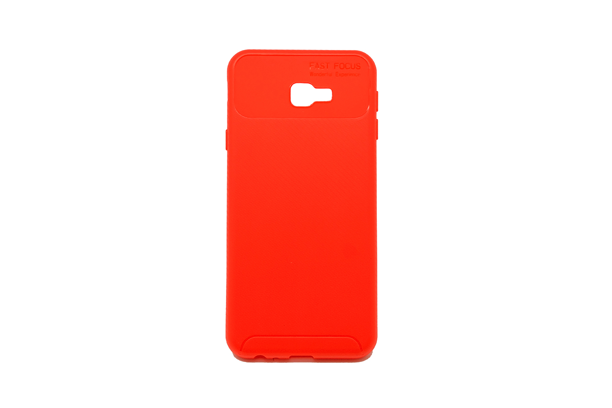 Tpu carbon for sm-j415f (galaxy j4 plus 2018) red