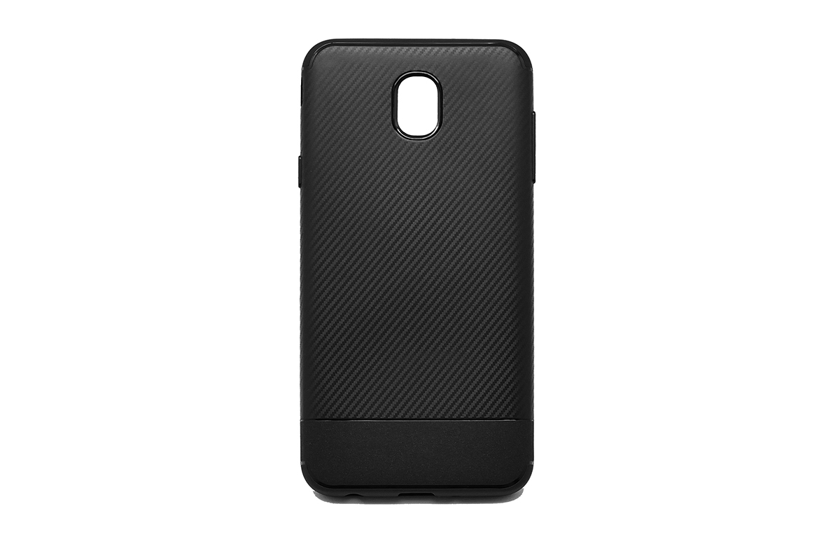 Tpu carbon for sm-j737f (galaxy j7 2018) black