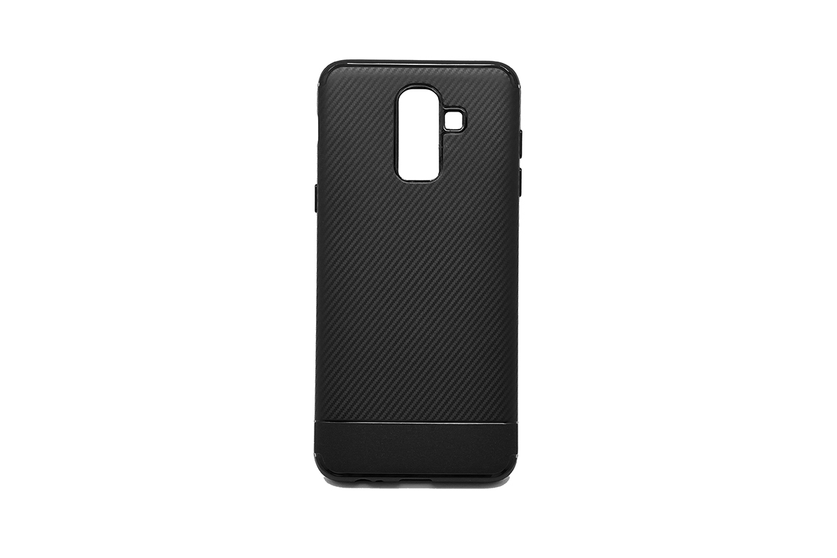 Tpu carbon for sm-j810f (galaxy j8 2018) black