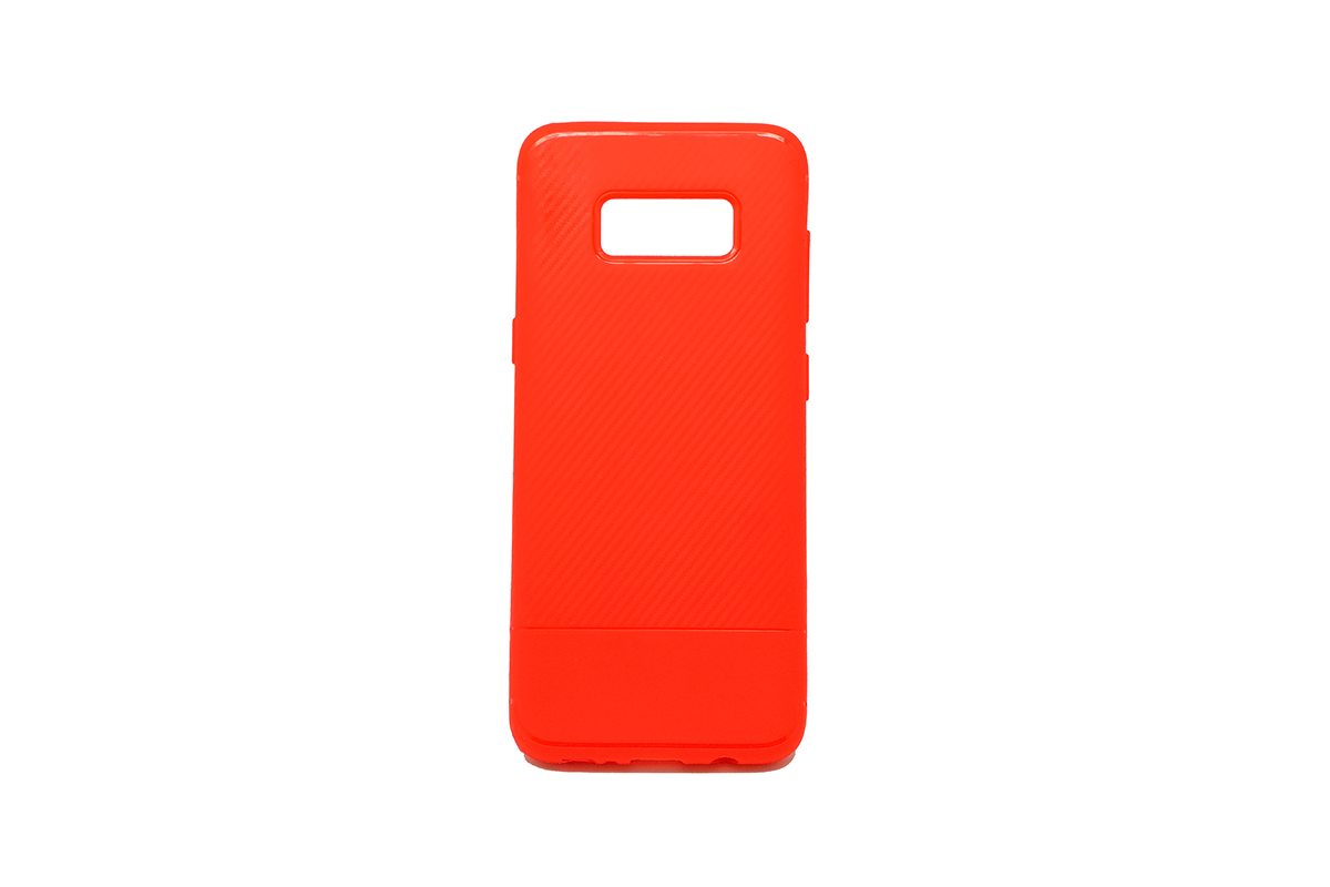 Tpu carbon for sm-g950f (galaxy s8) red