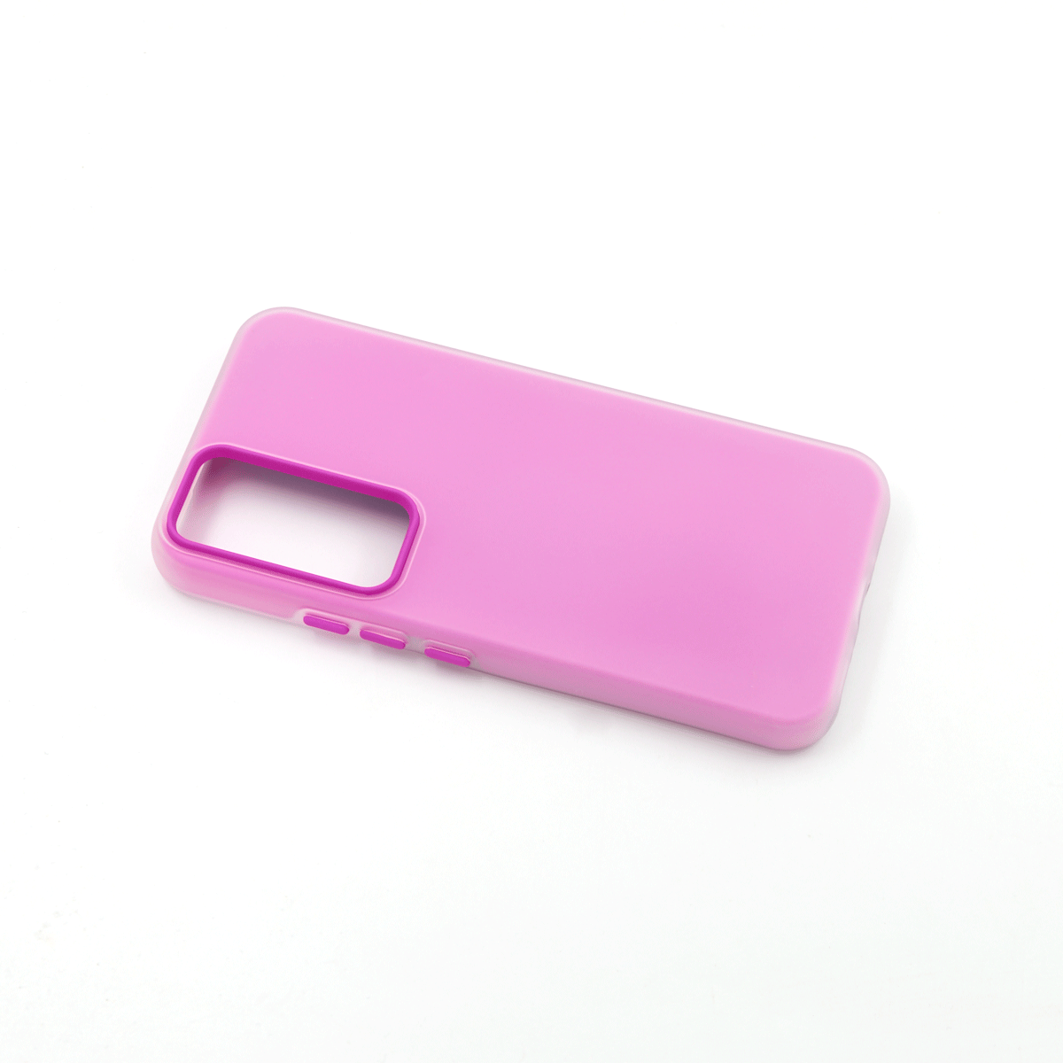 Tpu/pc gentle fluorescent for sm-a546b (galaxy a54 5g) ljubičasta