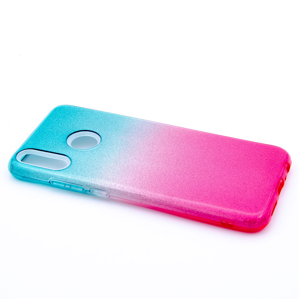 Tpu double shine honor 8x (green/pink)