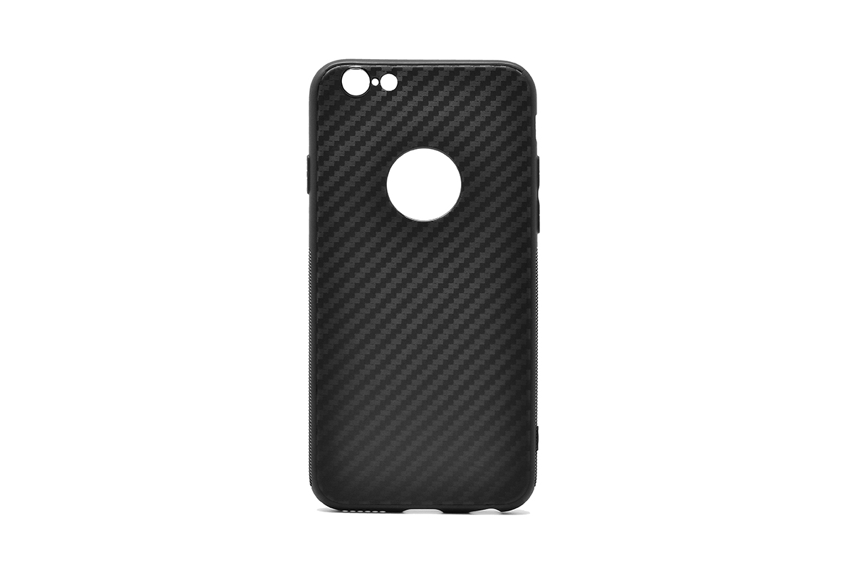 Tpu carbon 0,3mm za iphone 6 4.7" (black)