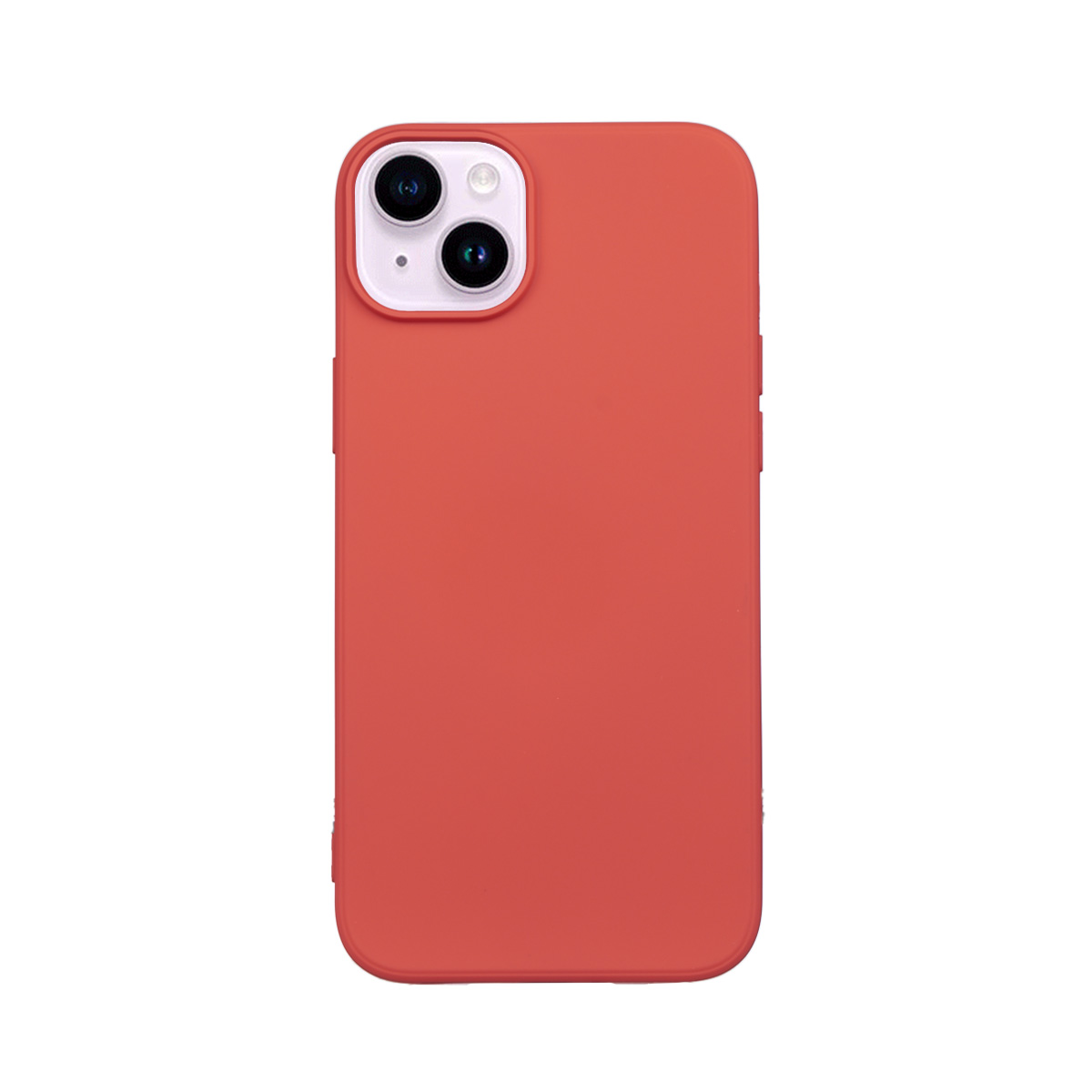 Tpu matte  for iphone 14 plus (6.7") crvena