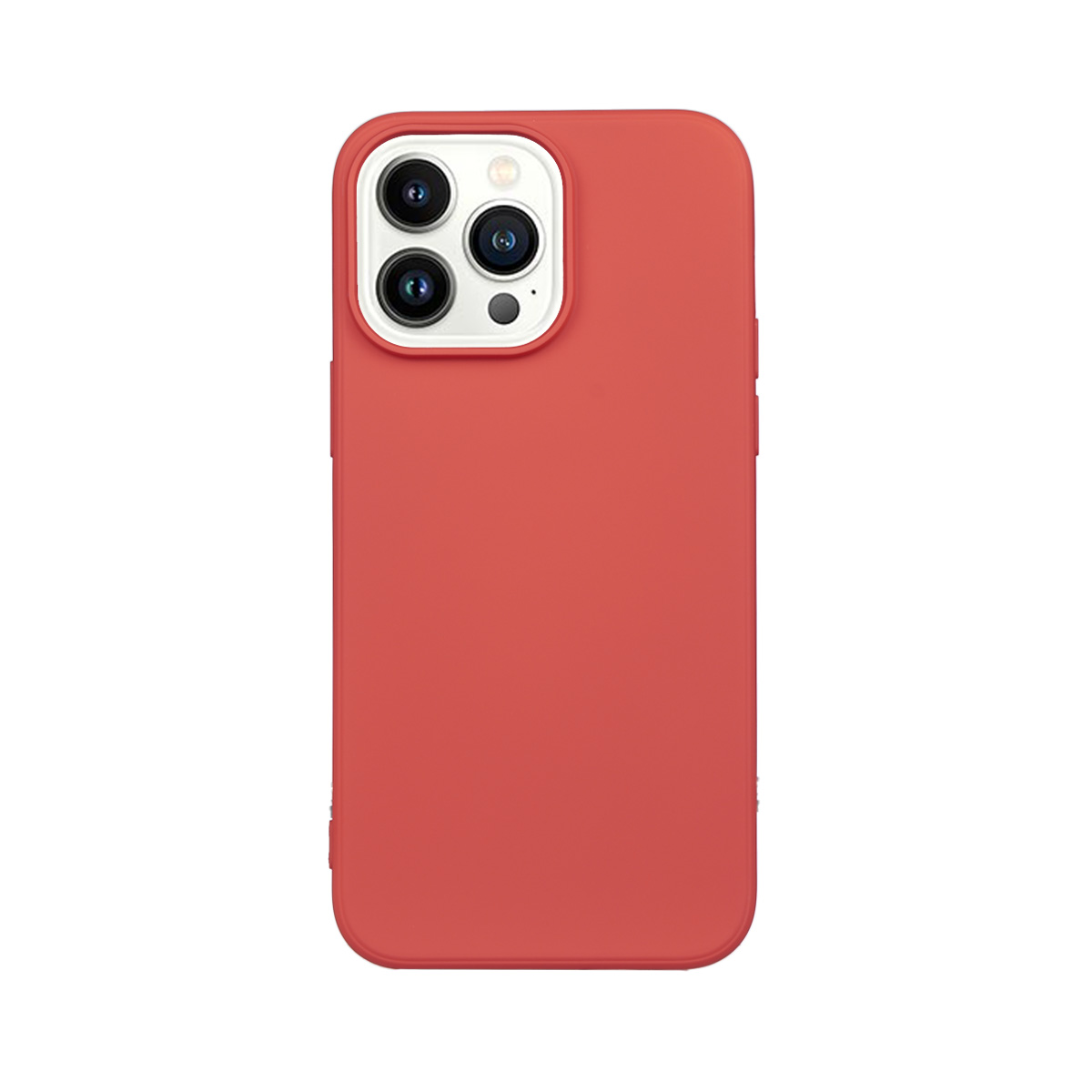 Tpu matte  for iphone 14 pro max (6.7") crvena