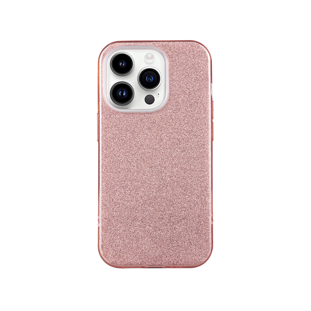 Tpu sparkly shine for iphone 14 pro (6.1") pink
