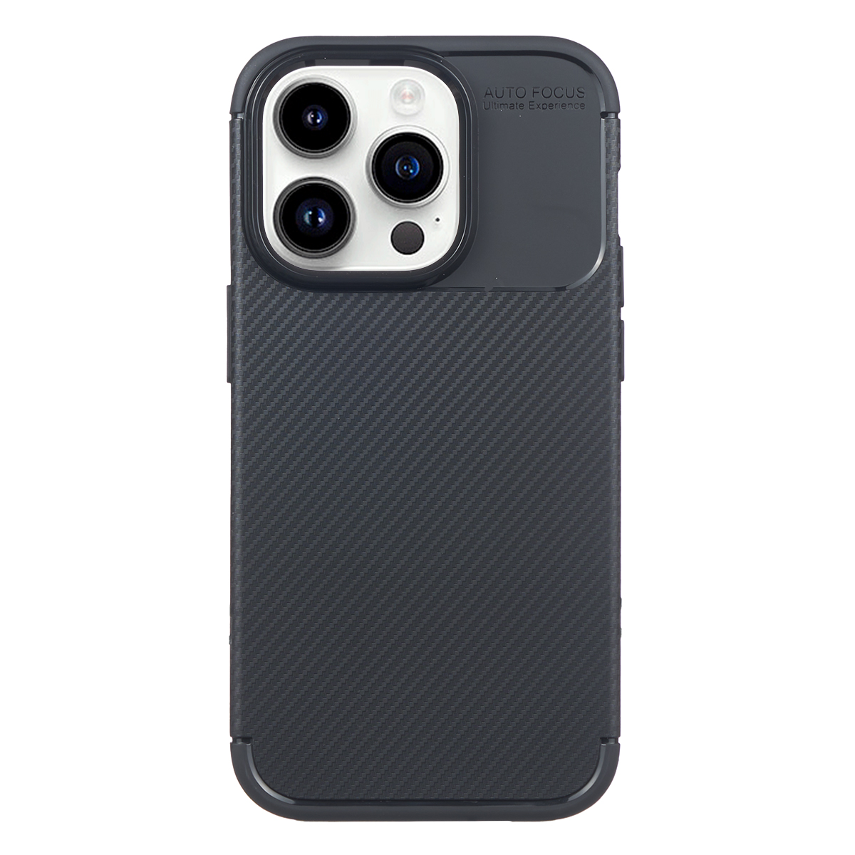 Tpu carbon new for iphone 14 pro (6.1") black