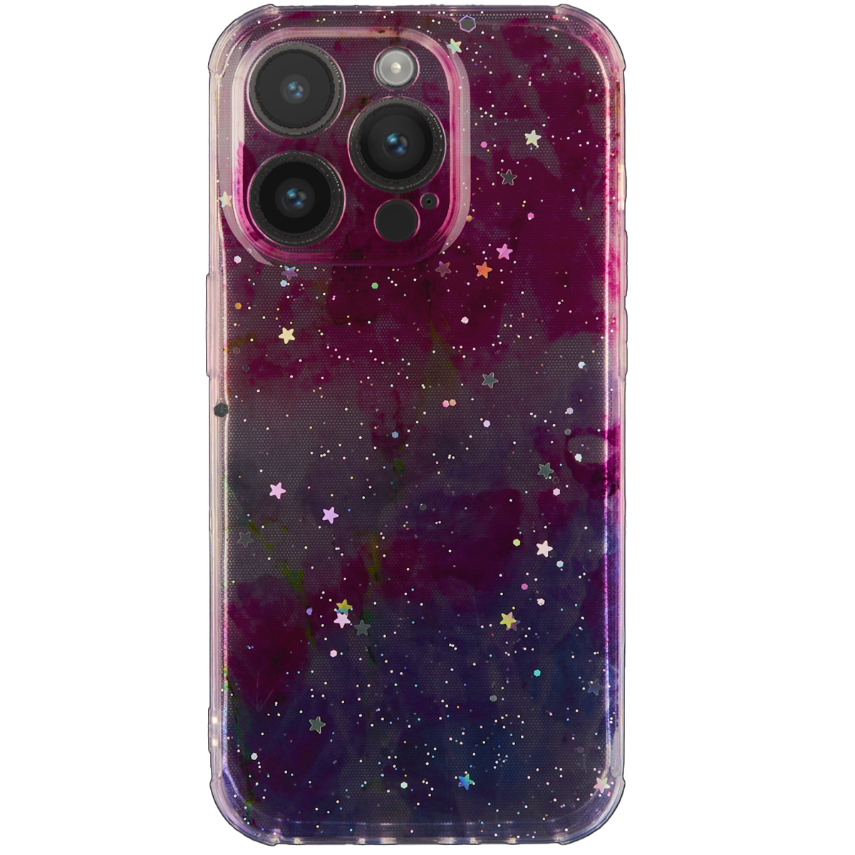 Tpu space for iphone 14 pro (6.1") ljubičasta