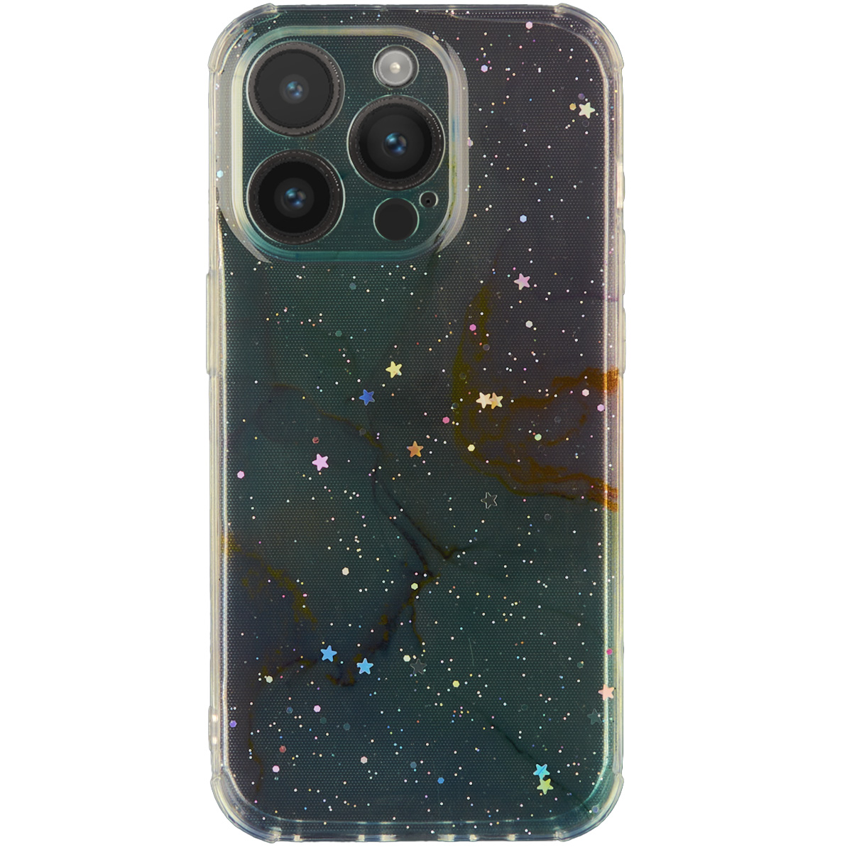 Tpu space for iphone 14 pro (6.1") zelena