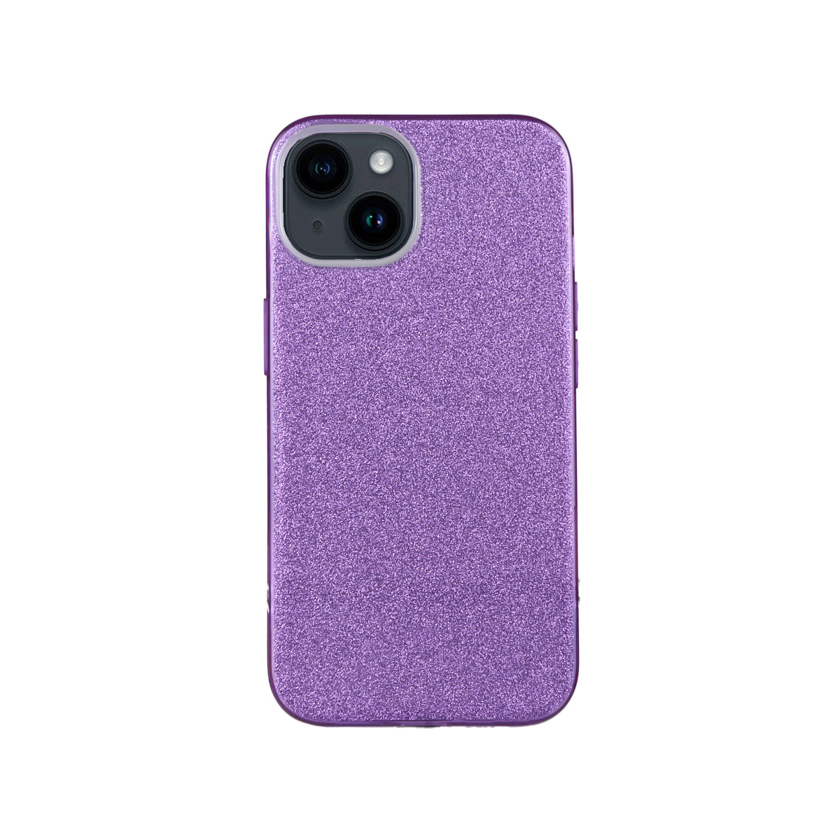 Tpu sparkly shine for iphone 14 (6.1") purple