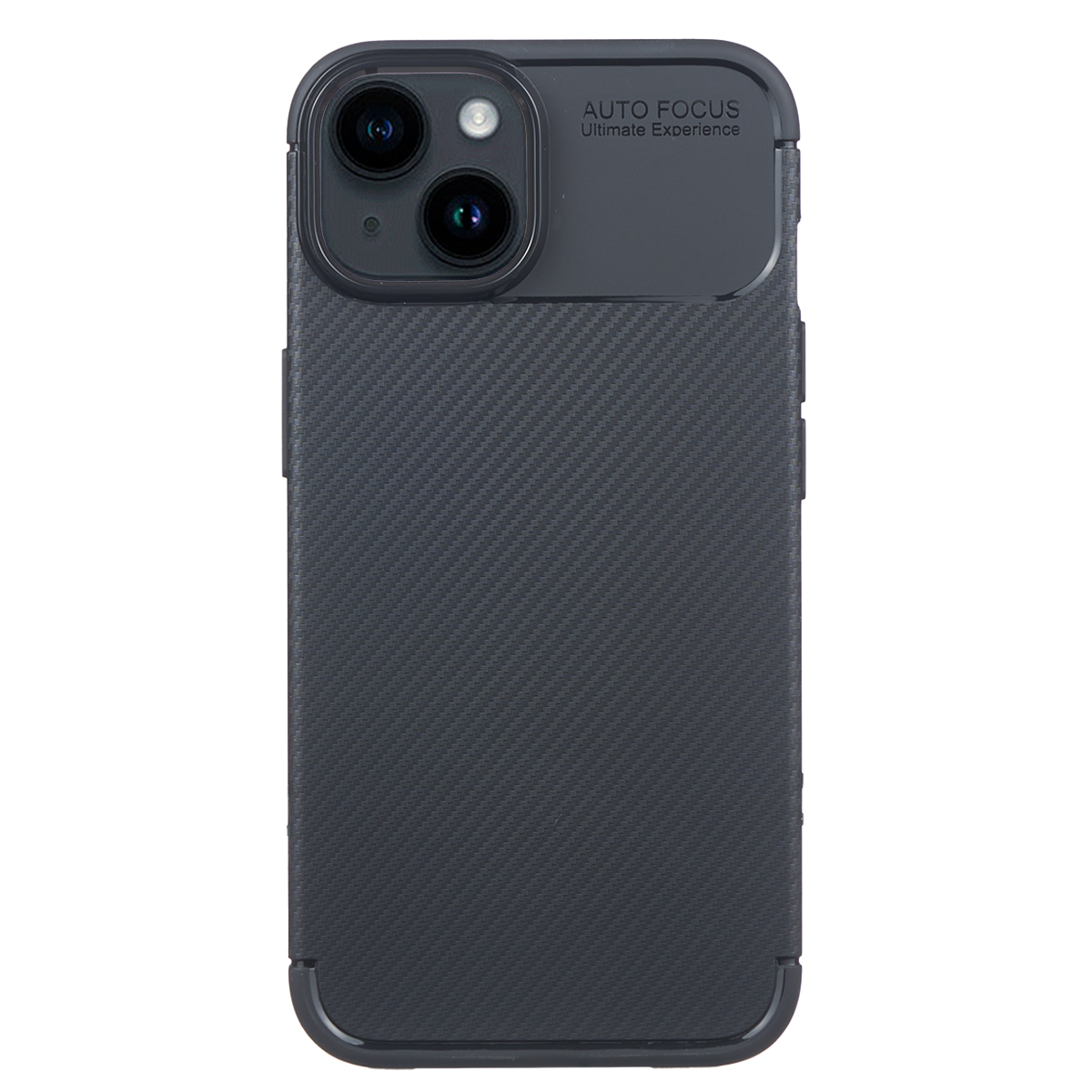 Tpu carbon new for iphone 14 (6.1") black