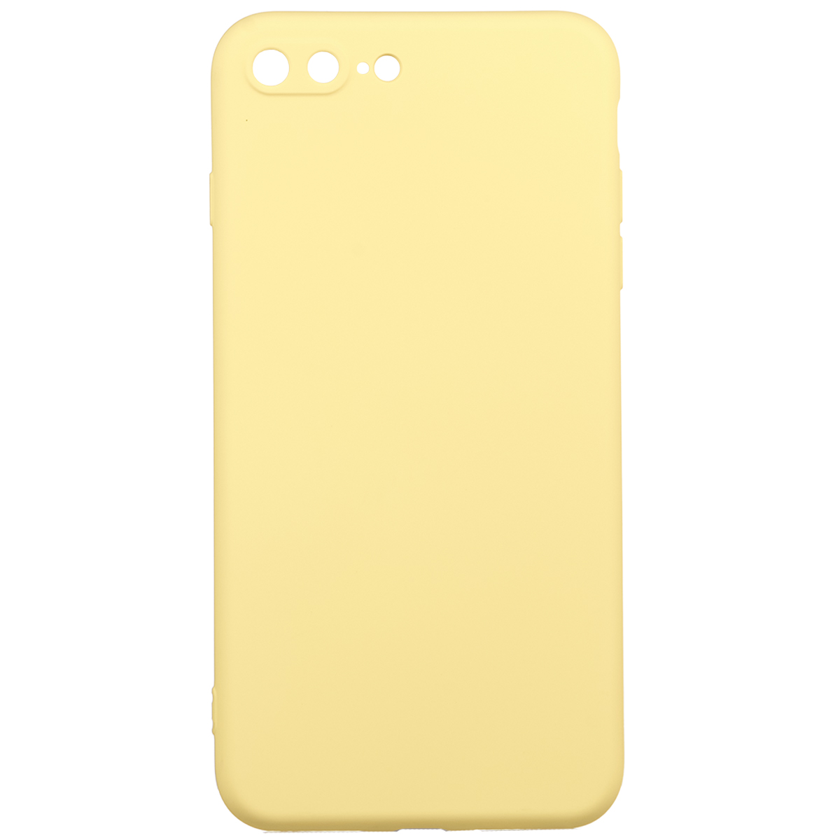 Tpu matte  for iphone 7/8 plus 5.5" (žuta)