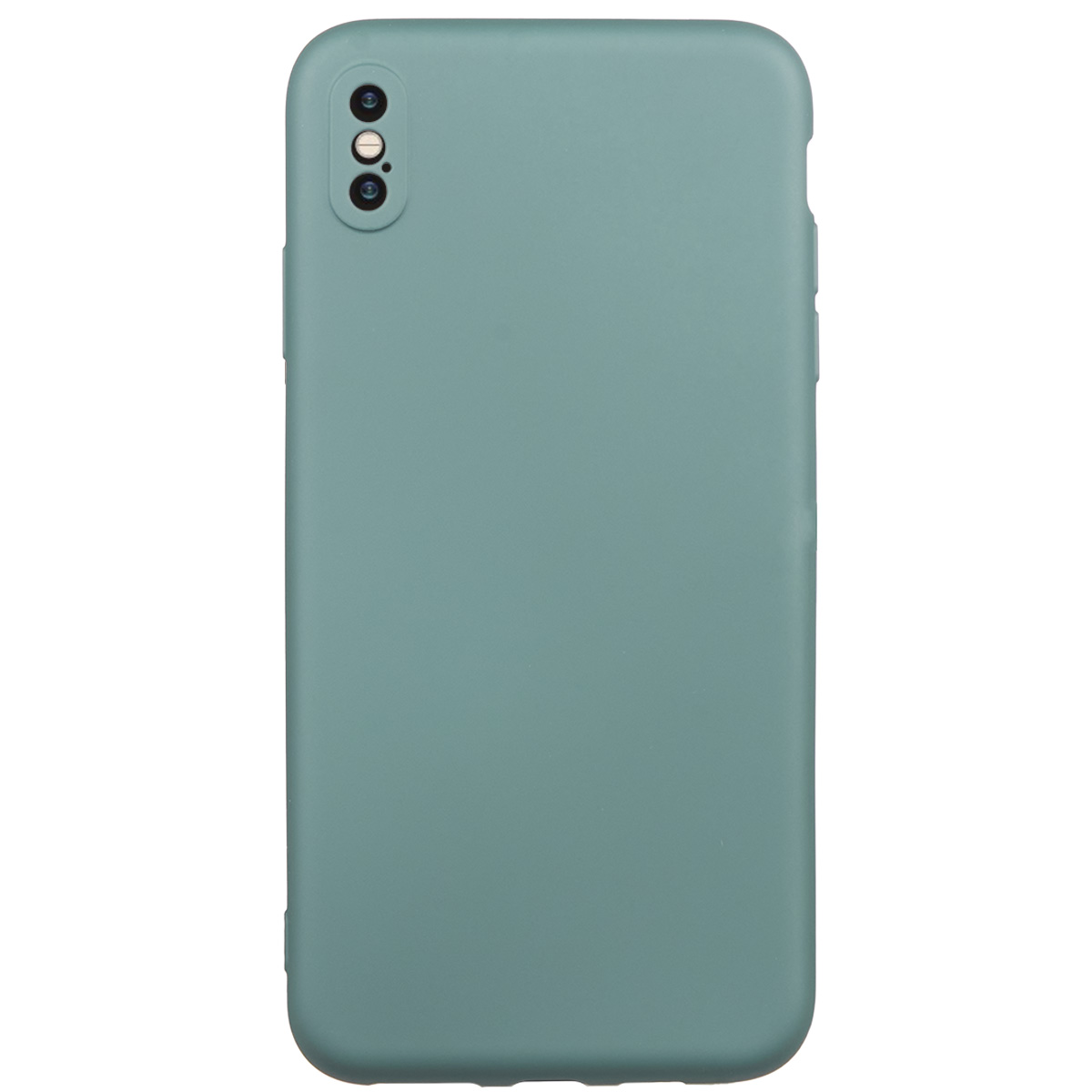 Tpu matte  for iphone xs max (6.5") zelena