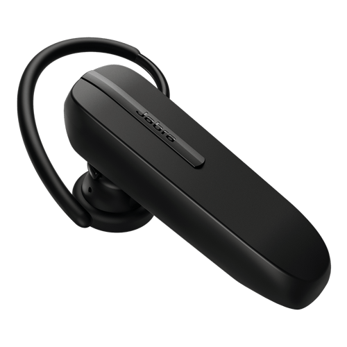 Bluetooth slušalica jabra talk 5 (multipoint, za dva uredjaja, talk time 11h)  crna