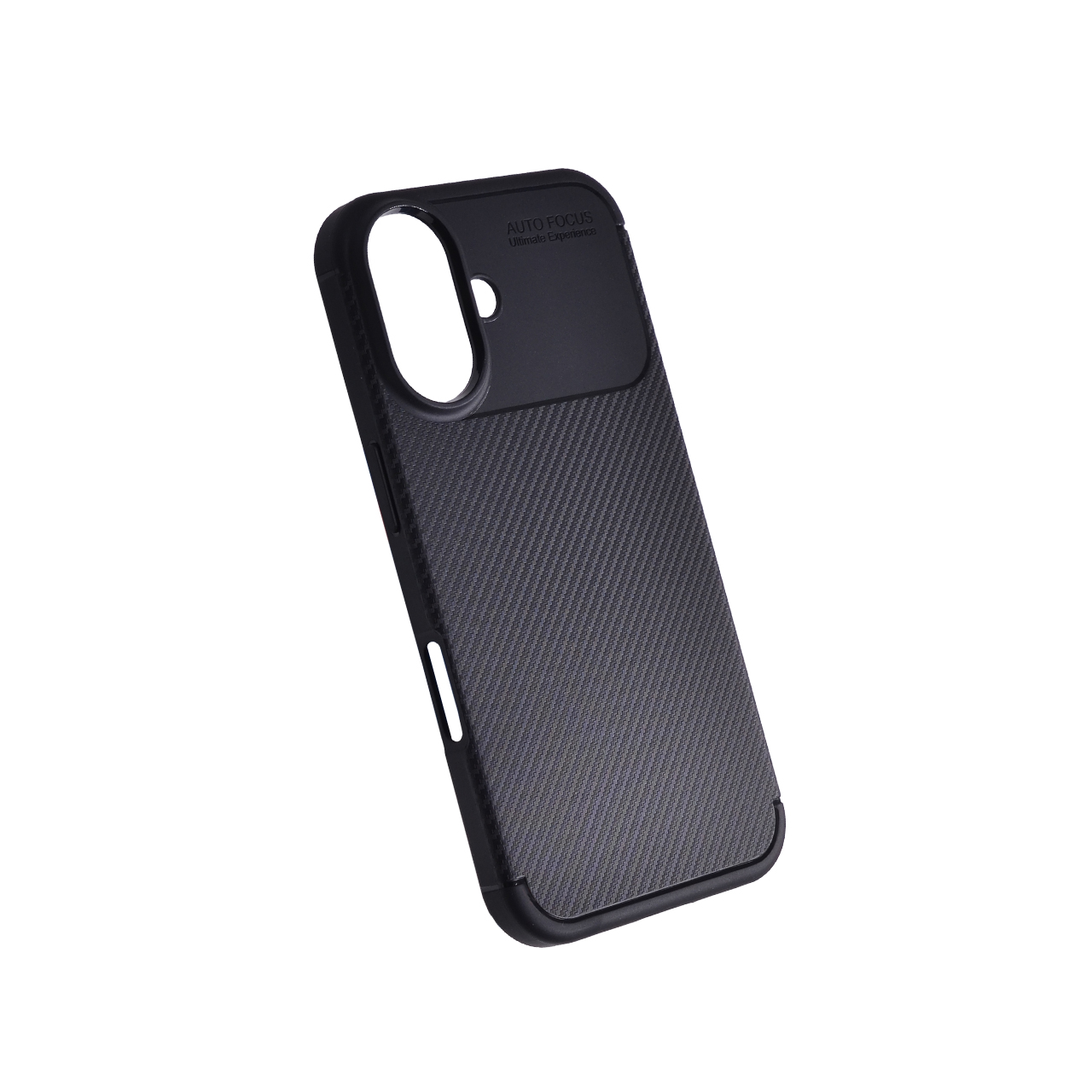 Tpu carbon new for iphone 16 (6.1") black