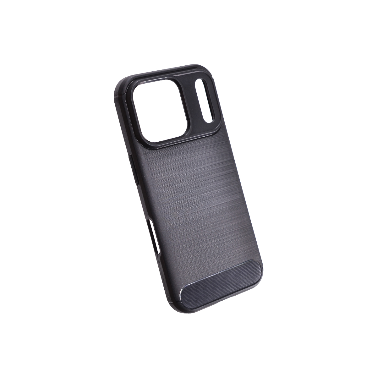 Tpu brushed za iphone 17 pro 6.3" (black)