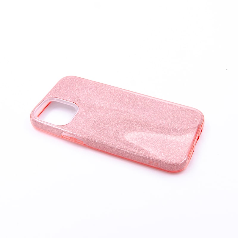 Tpu sparkly shine for iphone 12 mini (5.4") pink