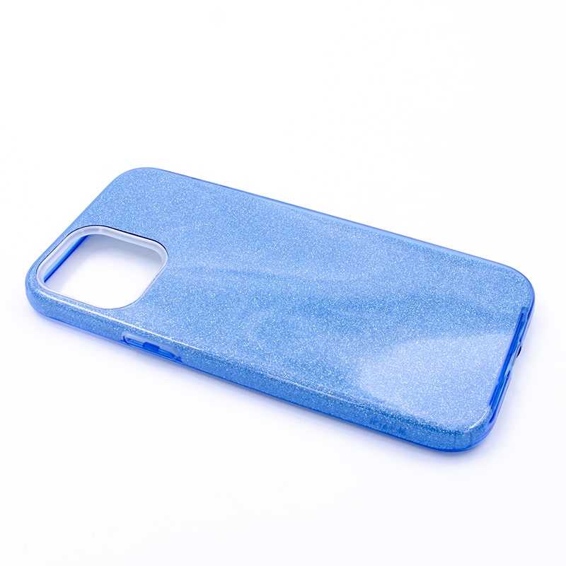 Tpu sparkly shine for iphone 12 pro max (6.7") blue