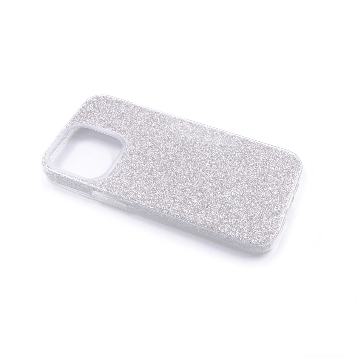 Tpu sparkly shine for iphone 13 pro (6.1") silver