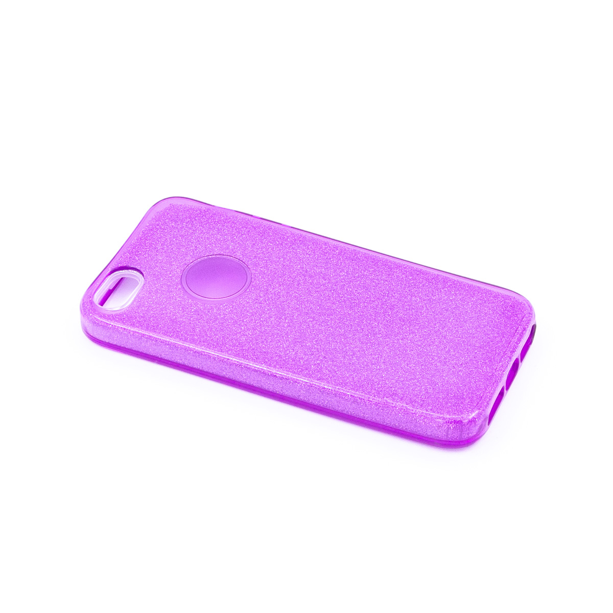 Tpu sparkly shine for iphone 5/5s/se (purple)