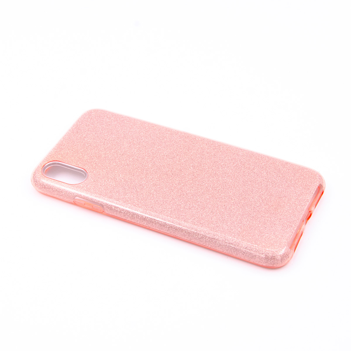 Tpu sparkly shine for iphone xs max 6.5" (pink)